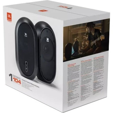 JBL 104-BT Portable Bluetooth Speaker System - 60 W RMS - Matte Black JBL 104-BT Portable Bluetooth Speaker System - 60 W RMS - Matte Black